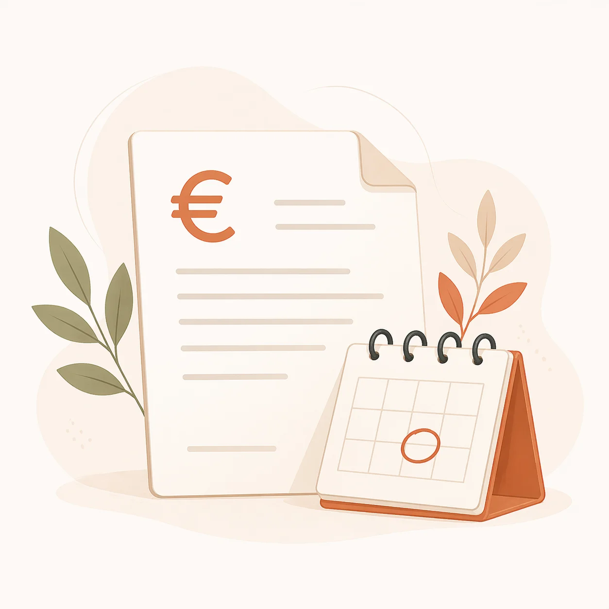 Angebot und Terminabstimmung